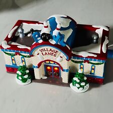 Department 56 Original Snow Village “ Bowling Alley “ 54858 1995 Retired w/ Box picture