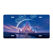 Custom Disney Princess Castle Novelty Vanity Front License Plate - Wall Art deco picture