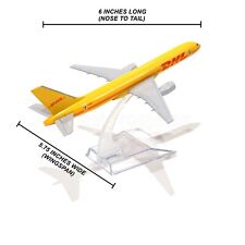 DHL Die-Cast Commerical Model Plane Boeing B757 Kit HPM16-101 with Stand picture