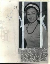 1969 Press Photo Suspected Paris agreement saboteur Anna Chan Chennault picture