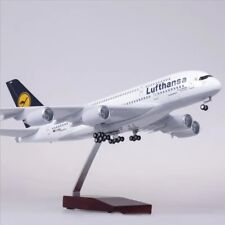 1/160 Scale Airplane Model -Lufthansa Airbus A380-800 Airplane Model LEDS/Gears picture