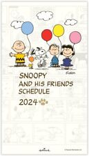 Notebook 2024 Monthly Snoopy and Balloons Starting October 2023 16×9×2cm New picture