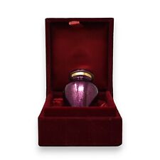 2.75 inch Pink Mini Urns Human Ash With Velvet Box Mini Memorial Funeral Urn picture