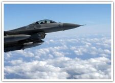General Dynamics F-16 Fighting Falcon military aircraft aircraft dual monitors 4 picture