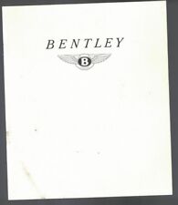Abridged Particulars of Bentley Mark VI Sports Car 1931 (1991 Rolls Royce Club) picture