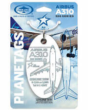 Air Transat Airbus A310-300 Tail #C-GSAT Genuine Aluminum Jet Plane Skin Bag Tag picture