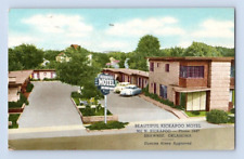 1956. KICKAPOO MOTEL. SHAWNEE, OKLAHOMA. POSTCARD. DB43 picture
