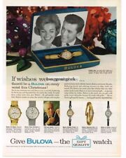 1962 BULOVA Wristwatch Leading Lady Woman's Vintage Ad  picture