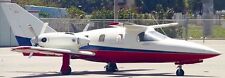 Avtek 400 Business Aircraft AI Mooney Airplane Mahogany Dry Wood Model Large New picture