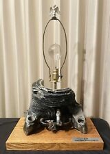 1994 Fairchild Air Force Crash B52 Engine Wreckage Converted To Memorial Lamp picture