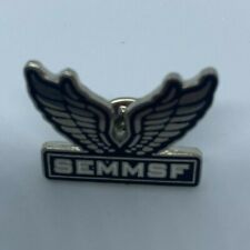 SEMMSF Motorcycle Biker Lapel Pin Wings Southeastern Massachusetts Collectible picture