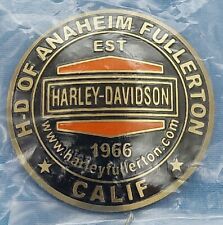 H-D OF ANAHEIM FULLERTON CALIFORNIA HARLEY DAVIDSON DEALERSHIP DOMED OIL DIP DOT picture