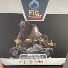 Harry Potter & Rubeus Hagrid Motorcycle FIGURE Statue Rare Collectable Q FIG MAX picture