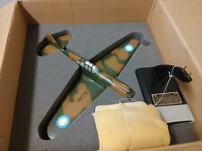 Curtis P-40B Tomahawk Rare Autographed by WW2 and Korea USAF Pilot Tex Hill RARE picture