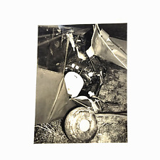 WW2 Photograph, Crashed US Air Corp Piper Cub Airplane picture