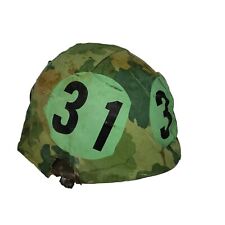 US Military Helmet Sz 6 Ground Troops Liner Hat Camo DLA 100 83 C 4252 Army Mash picture