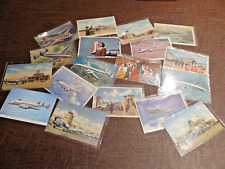 Huge  460 Commercial Airliner postcard collection All Different 32 airlines picture