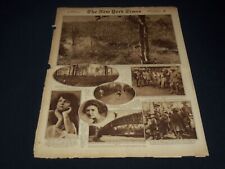 1922 FEBRUARY 19 NEW YORK TIMES PICTURE SECTION - IRISH CIVIL WAR - NT 9482 picture