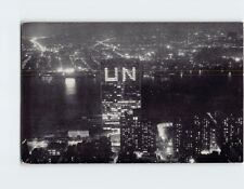 Postcard United Nations Headquarters on United Nations Day New York USA picture