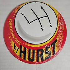 HURST SHIFTER 12” DIAMETER METAL SIGN NIP COMPETITION PLUS 4-SPEED BY HURST picture