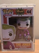 Funko Pop The Joker #44 Metallic Dallas Comic Con Batman Classic - Damaged Box  picture