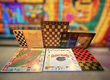 Lot of 9 Vintage & Mixed *RARE*Games*Boards Only*Chess*1960's Checker*And More picture