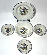 Rare Syracuse Peacock pattern bowls Milwaukee Railroad CMSTP&P china '40 ‘42 ‘53 picture
