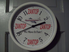 ZANTOP INTERNATIONAL L-188 WALL  CLOCK  UPS  DHL  FEDEX  FLYING TIGERS  ATLAS picture