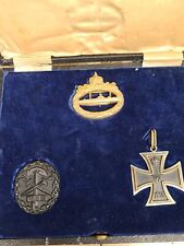 Medal Set Including Iron Cross See Inscription picture