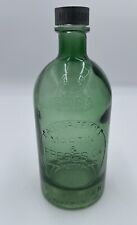 Vintage Martin & Freres 1931 1 Liter Green Soda/Seltzer Bottle Gazeifiee Paris picture