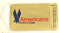 Vtg Americana Airlines Luggage Tag 5