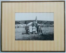ANTIQUE MORANE-SAULNIER MS 315 PHOTO AND THE AVIATOR FAMILY picture