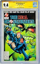 Dan Aykroyd Signed CGC Signature Series Graded 9.4 Real Ghostbusters #7 picture