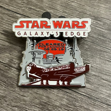 Disney Trading Pin 136253 Star Wars Galaxy Edge Cleared For Landing Opening Day picture
