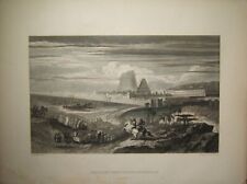 Biblical print Jerusalem Taken Captive into Babylon; Martin & Walter, 19th Cent picture