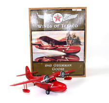 Wings Of Texaco 1940 Grumman Goose 4th In The Series Die Cast Metal Coin Bank picture