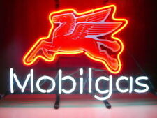 New Mobil Gas Mobilgas Neon Light Sign 14