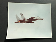 ORIGINAL MCDONNELL DOUGLAS PHOTO-F15 EAGLE AFTERBURNER SHOT MINT picture