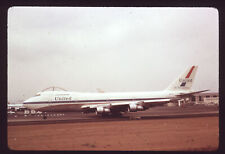 Dupe 35mm airline slide United Airlines 747-100 N4711U [3041] picture