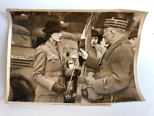 GENERAL WEYGAND ORIGINAL VINTAGE 1939 PRESS PHOTO picture