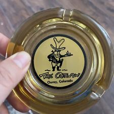 The Outlaw Ashtray Ouray Colorado Telluride Western Vintage 1960s Restaurant picture