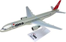 Flight Miniatures Northwest Airlines Boeing 757-200 Desk 1/200 Model Airplane picture