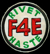 USAF 555th Tactical Fighter Squadron Project Rivet Haste Patch S-13 picture