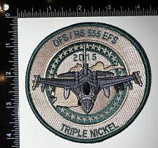 Operation Freedom Sentinel 2015 USAF 555th Expeditionary Fighter Squadron Patch picture