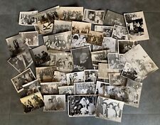 Set of old Soviet photographs 1960-1990, 44 pieces picture