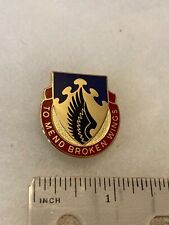 Authentic US Army  602nd Support Battalion Unit DI DUI Crest Insignia W30 8B picture
