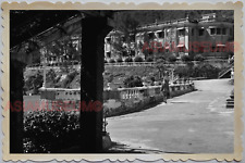 40s HONG KONG ISLAND REPULSE BAY GARDEN MANSION  VINTAGE Photograph M329 香港旧照片 picture