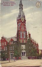 Baltimore, MARYLAND - Women's College & First Methodist Episcopal Church - 1912 picture