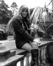 Suzy Kendall 1960's glamour portrait leggy thigh high boots 8x10 Photo picture