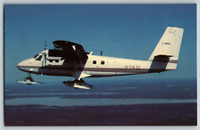 Air Tindi, Ltd. Dehavilland DHC 6 Twin Otter 300 - Airplane - Vintage Postcard picture